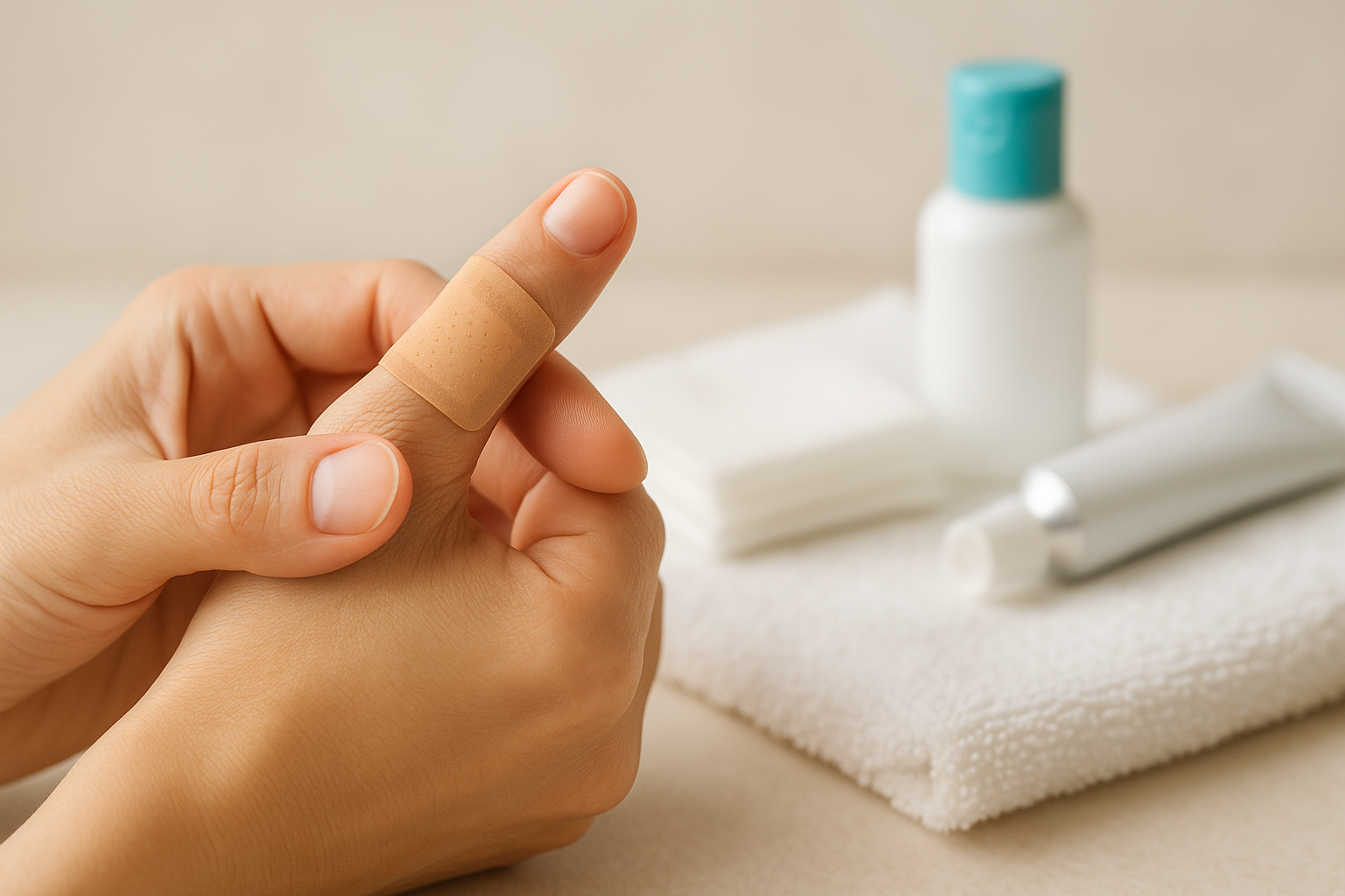 Ferimentos Leves: Como Limpar e Proteger Corretamente