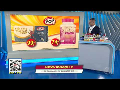 DROGARIA POP – ALCÂNTARA – CÁLCIO ULTRA MDK – POP FEMME – 04/11/2025