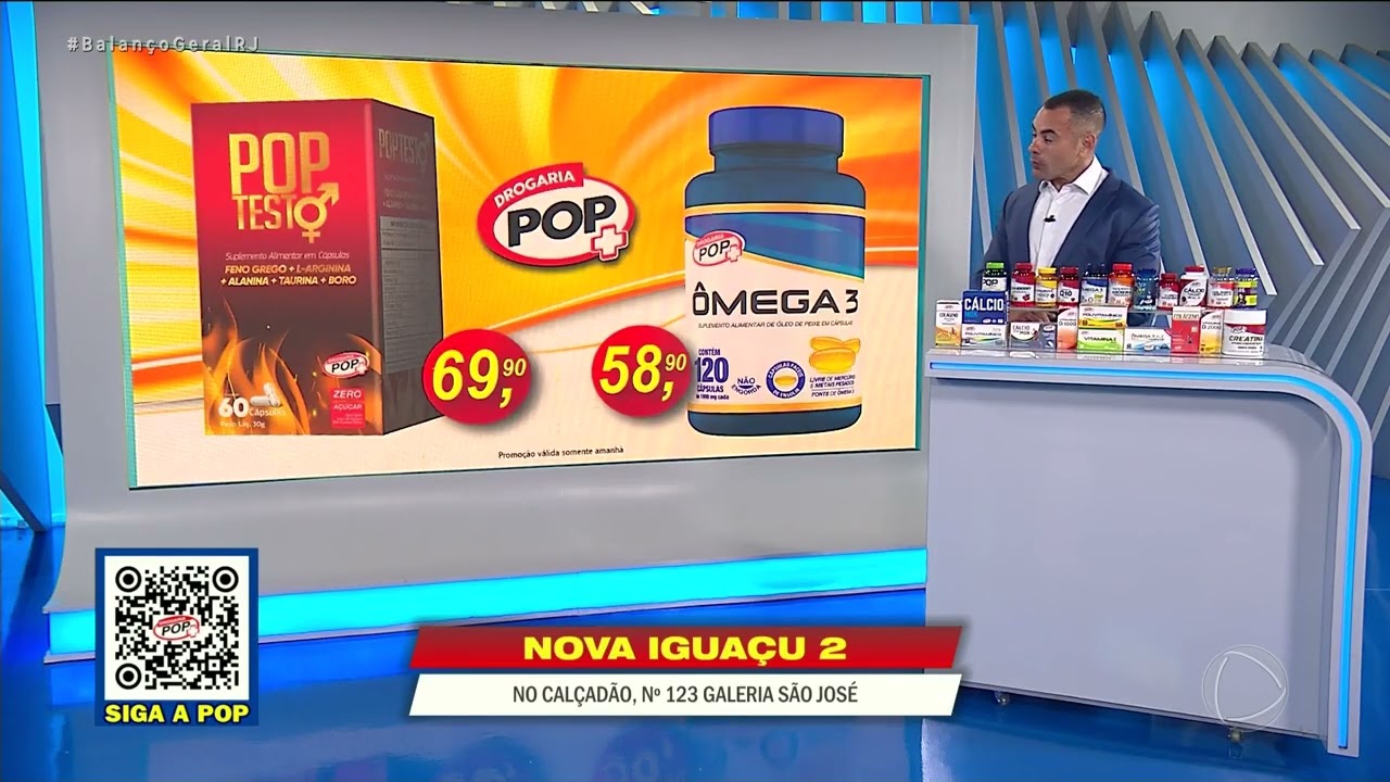 DROGARIA POP – MERITI – POP TESTO – ÔMEGA 3 – 25/12/2025