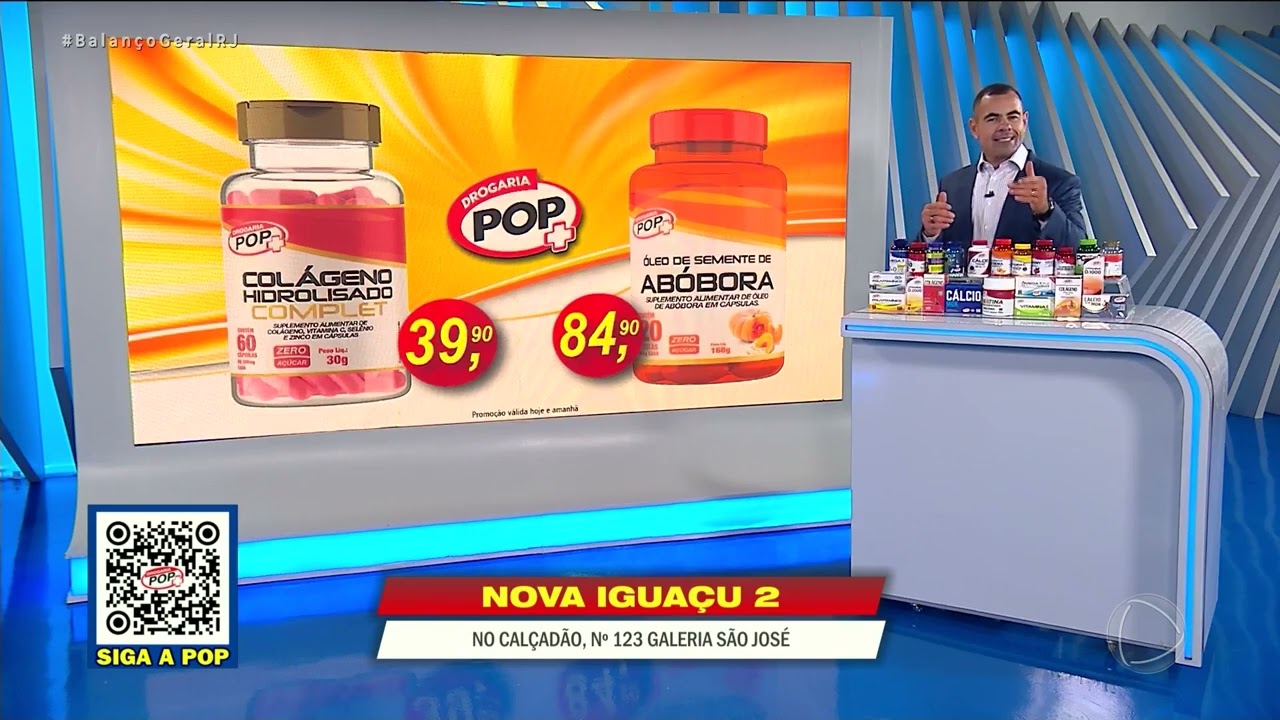 DROGARIA POP – MADUREIRA – COLÁGENO COMPLET – ÓLEO DE SEMENTE DE ABÓBORA – 22/01/2026