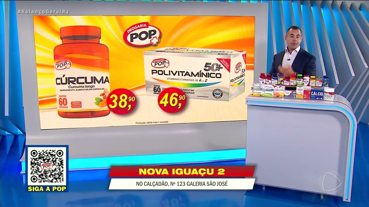 DROGARIA POP – CAXIAS – CÚRCUMA – POLIVITAMÍNICO 50+ – 19/02/2026