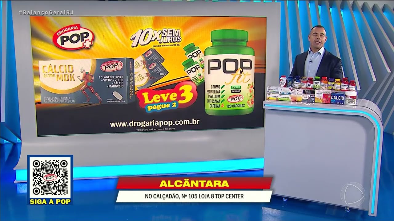 DROGARIA POP – BANGU – CÁLCIO ULTRA MDK – POP FIT – 17/03/2026