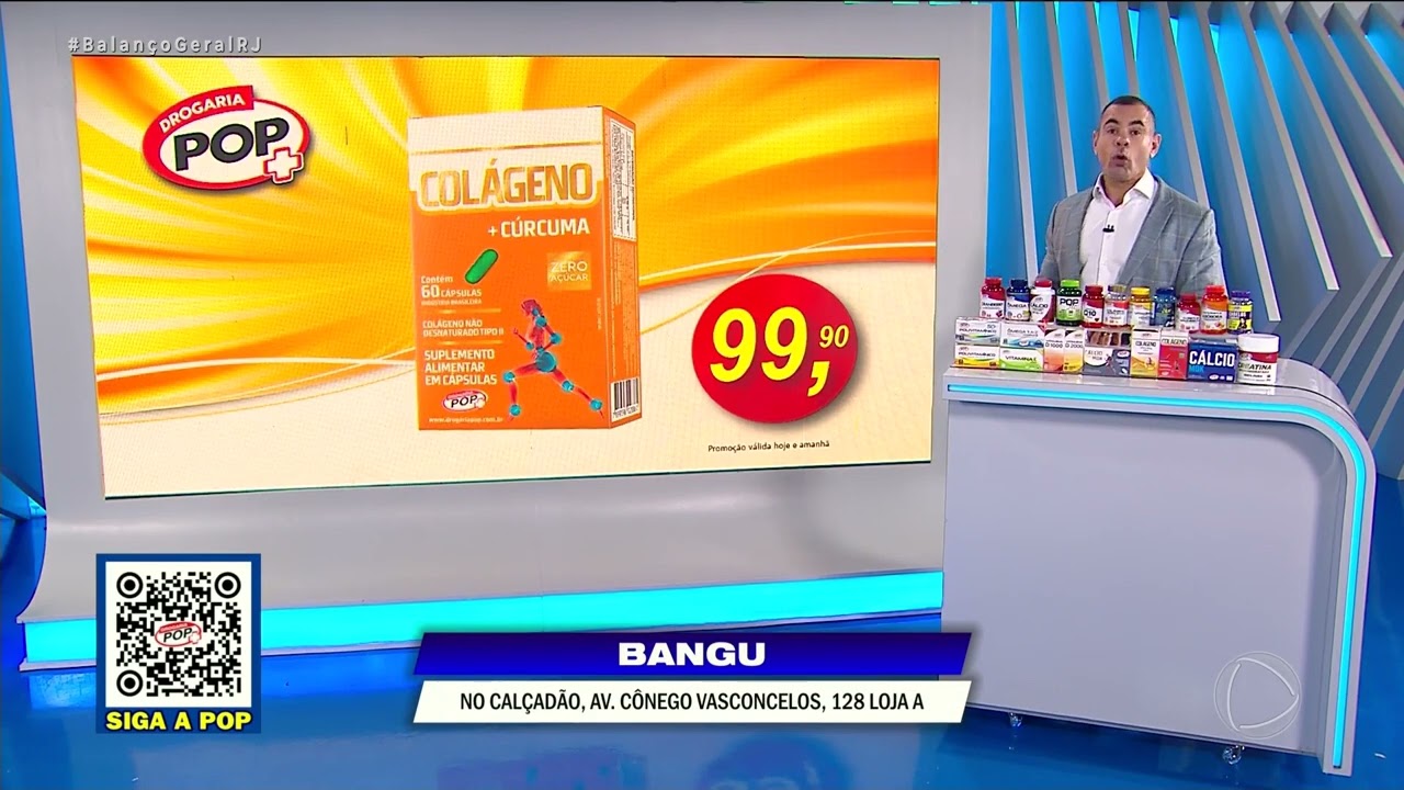 DROGARIA POP – MADUREIRA – COLÁGENO TIPO 2 COM CÚRCUMA – 20/03/2026