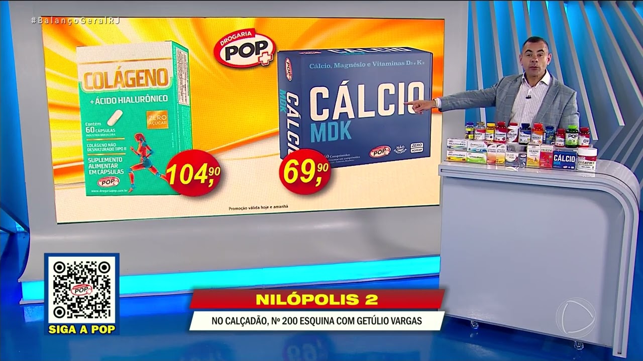 DROGARIA POP – CAMPO GRANDE – COLÁGENO TIPO 2 COM ÁCIDO HIALURÔNICO – CÁLCIO MDK – 08/04/2026