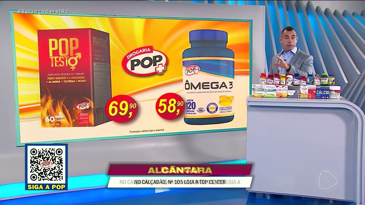 DROGARIA POP – CAMPO GRANDE – POP TESTO – ÔMEGA 3 – 23/04/2026