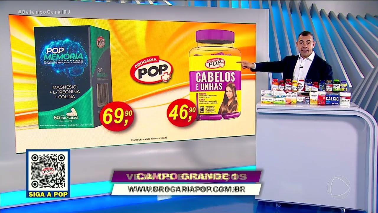 DROGARIA POP – CAXIAS – POP MEMÓRIA – CABELOS E UNHAS – 21/04/2026