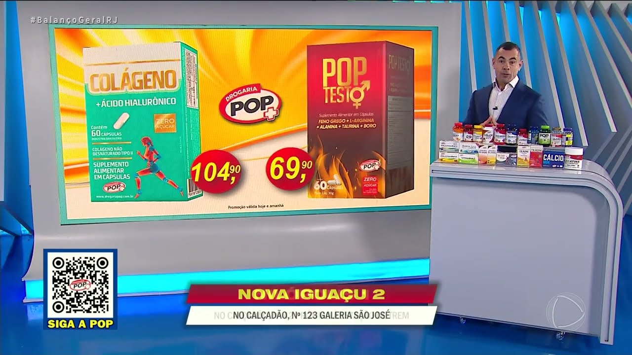 DROGARIA POP – ALCÂNTARA – COLÁGENO TIPO 2 COM ÁCIDO HIALURÔNICO – POP TESTO – 19/05/2026