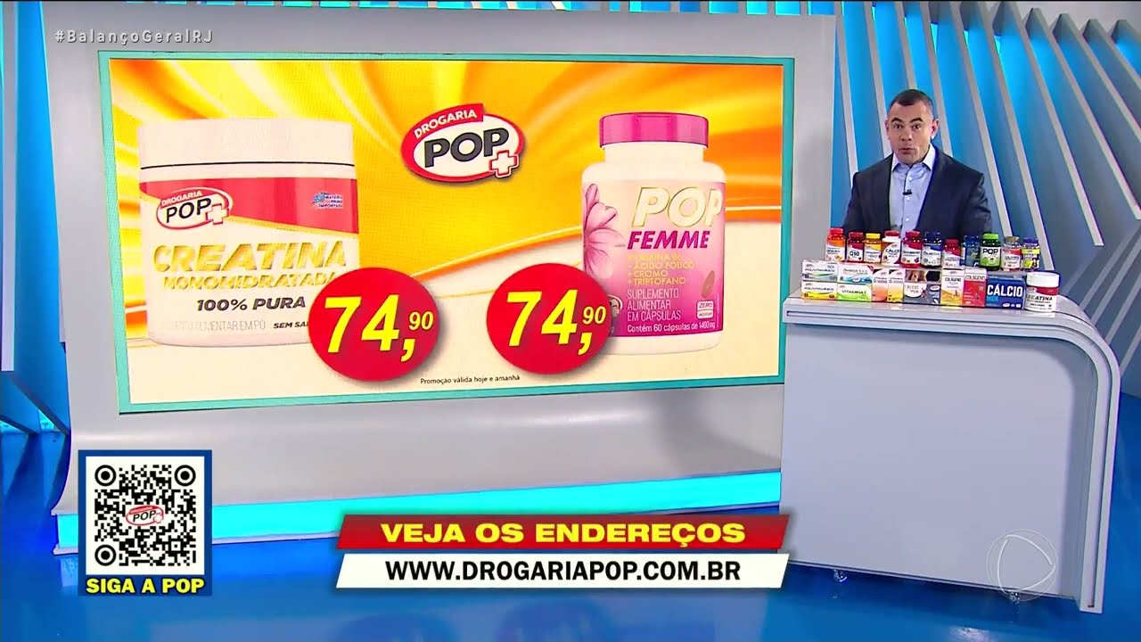 DROGARIA POP – BELFORD ROXO – CREATINA – POP FEMME – 18/05/2026