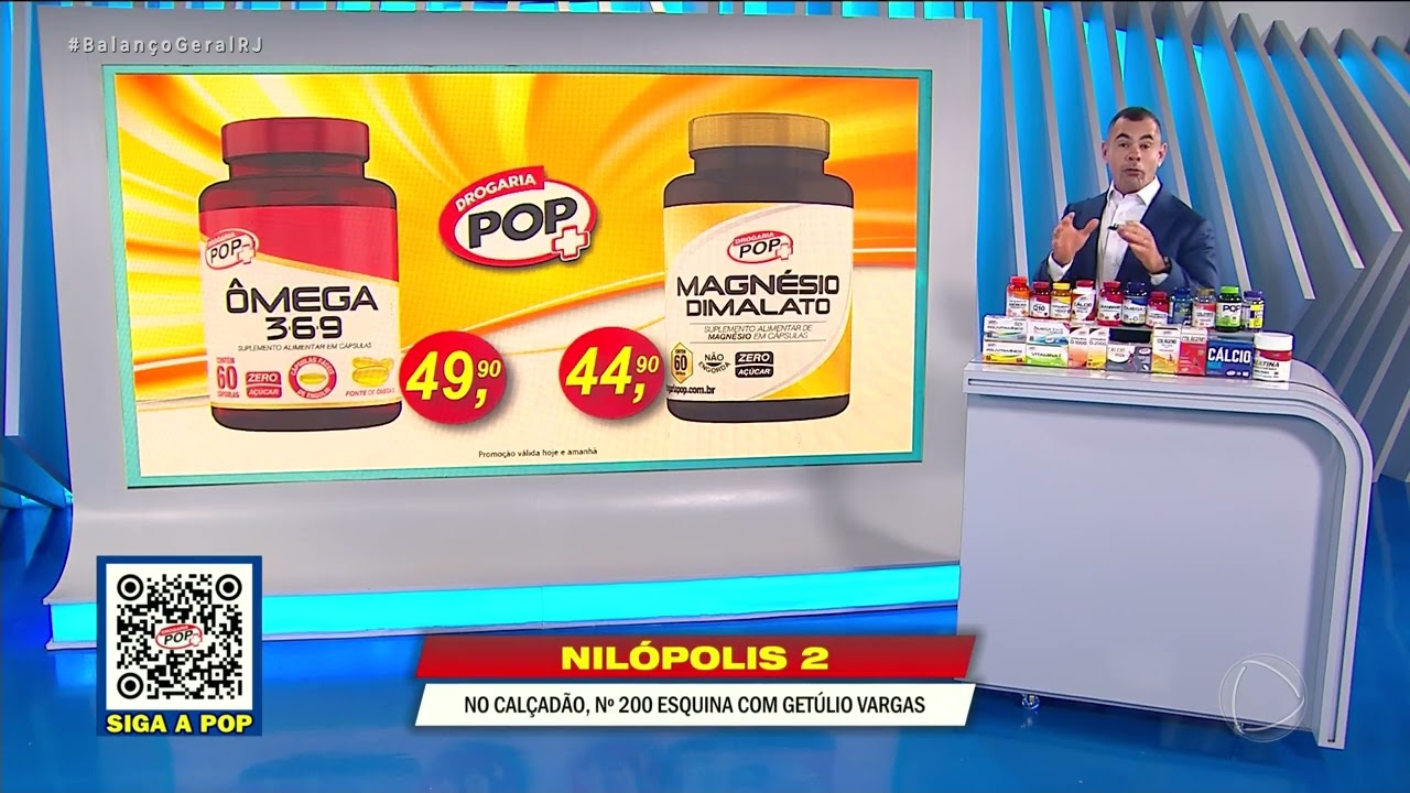 DROGARIA POP – CAMPO GRANDE – ÔMEGA 3/6/9 – MAGNÉSIO DIMALATO
