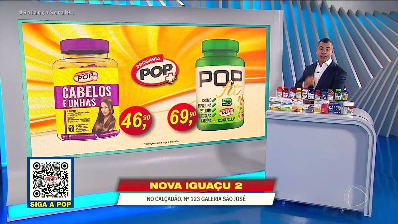 DROGARIA POP – MADUREIRA – CABELOS E UNAS – POP FIT – 05/05/2026