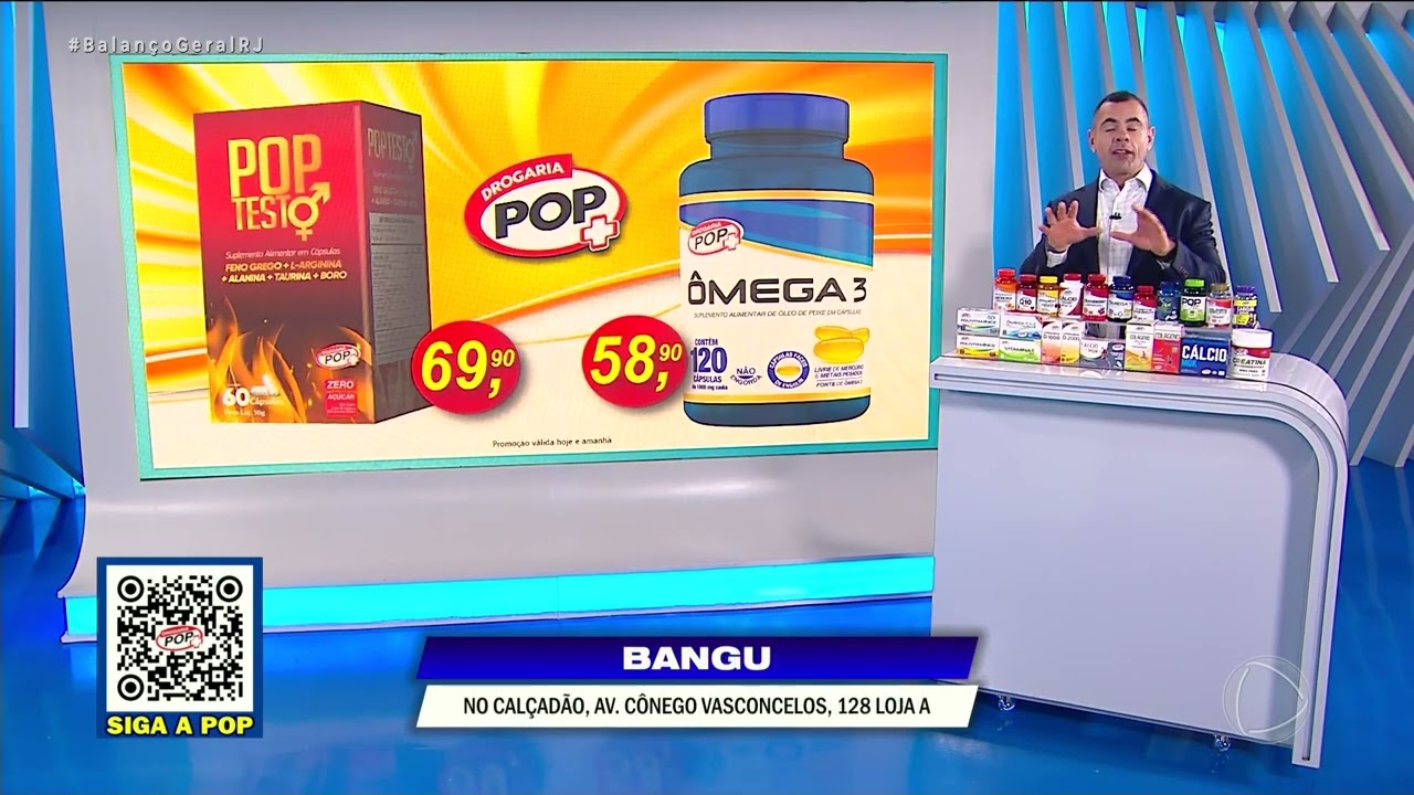 DROGARIA POP – MERITI – POP TESTO – ÔMEGA 3 – 14/05/2026