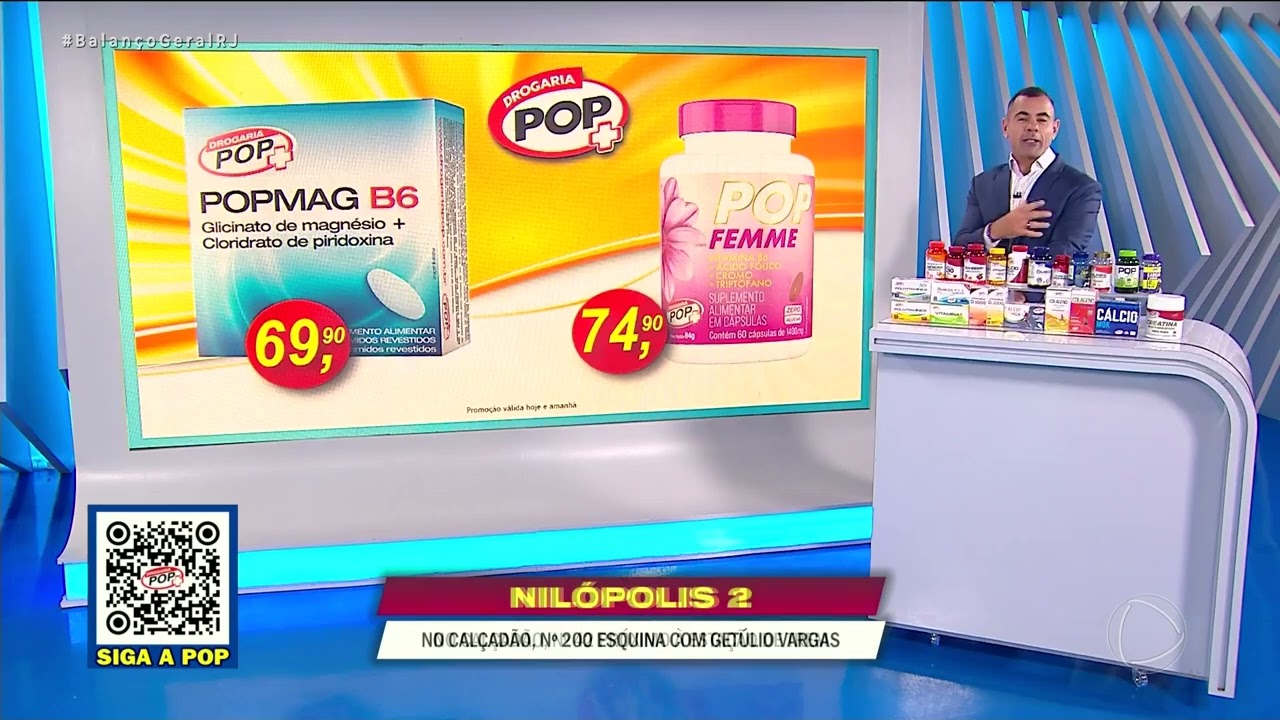 DROGARIA POP – NITERÓI – POP MAG B6 – POP FEMME – 07/05/2026