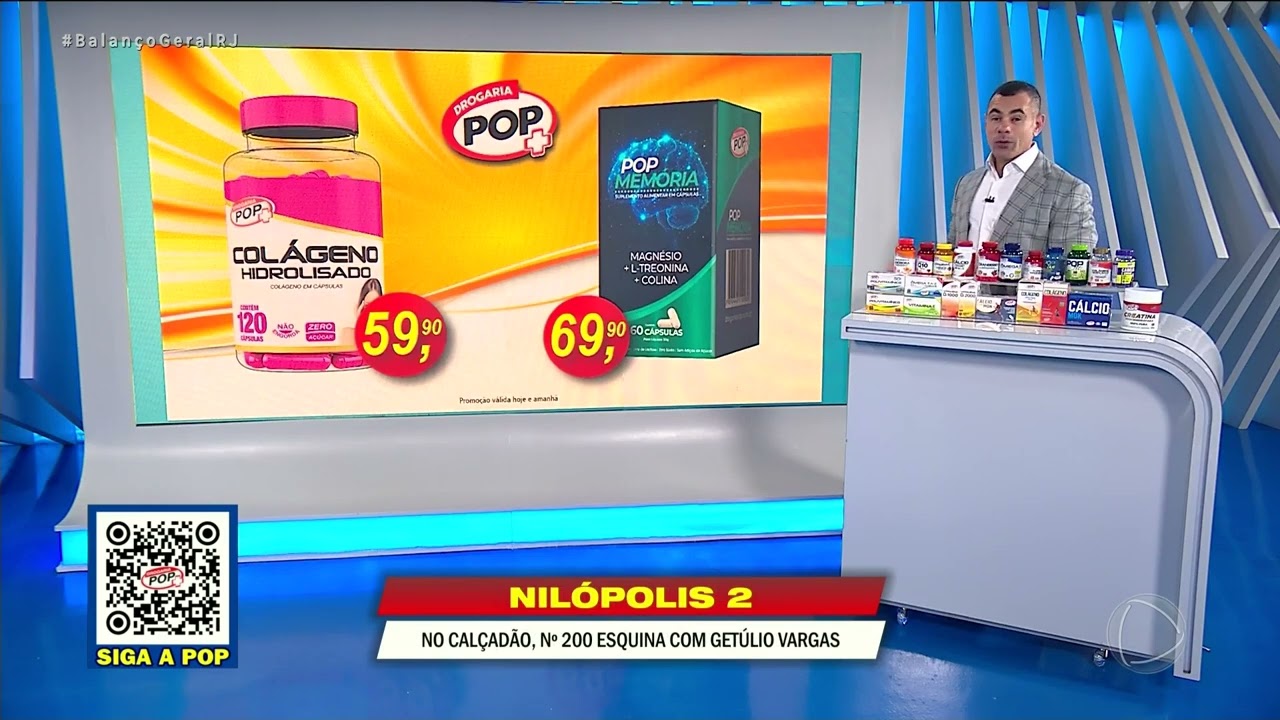 DROGARIA POP – BELFORD ROXO – COLÁGENO HIDROLISADO – POP MEMÓRIA – 10/06/2026
