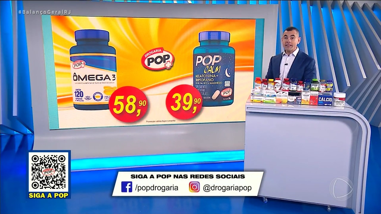 DROGARIA POP – BELFORD ROXO – ÔMEGA 3 – POP CALM – 22/06/2026