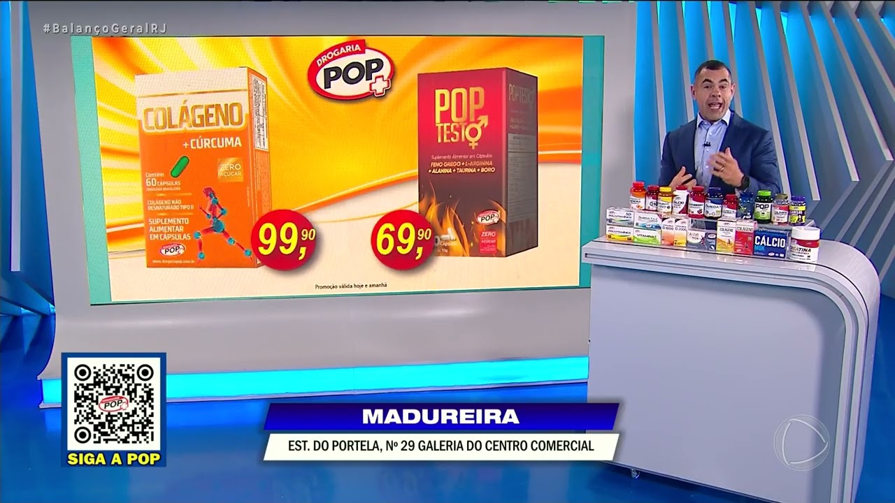 DROGARIA POP – MERITI – COLÁGENO TIPO 2 COM CÚRCUMA – POP TESTO – 03/06/2026