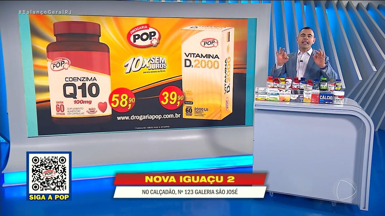 DROGARIA POP – NITERÓI – COENZIMA Q10 – VITAMINA D 2000 – 08/06/2026