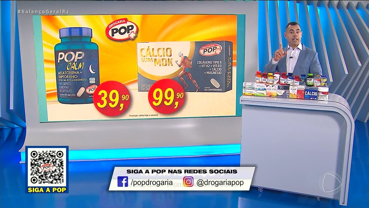 DROGARIA POP – POP CALM – CÁLCIO ULTRA MDK – 01/06/2026