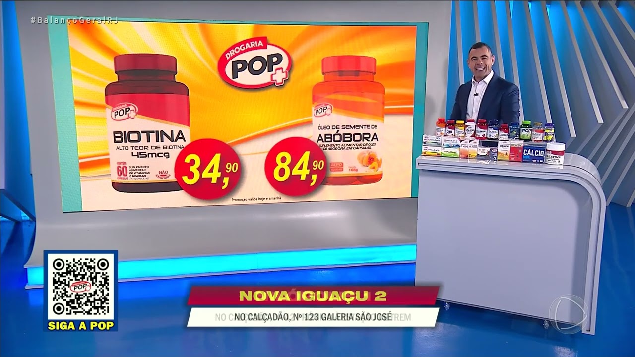 DROGARIA POP – URUGUAIANA – BIOTINA – ÓLEO DE SEMENTE DE ABÓBORA – 25/06/2026