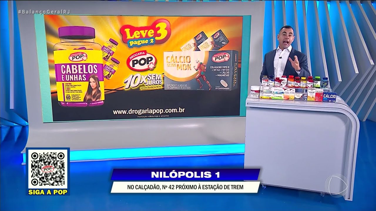 DROGARIA POP – ALCÂNTARA – CABELOS E UNHAS – CÁLCIO ULTRA MDK – 28/07/2026