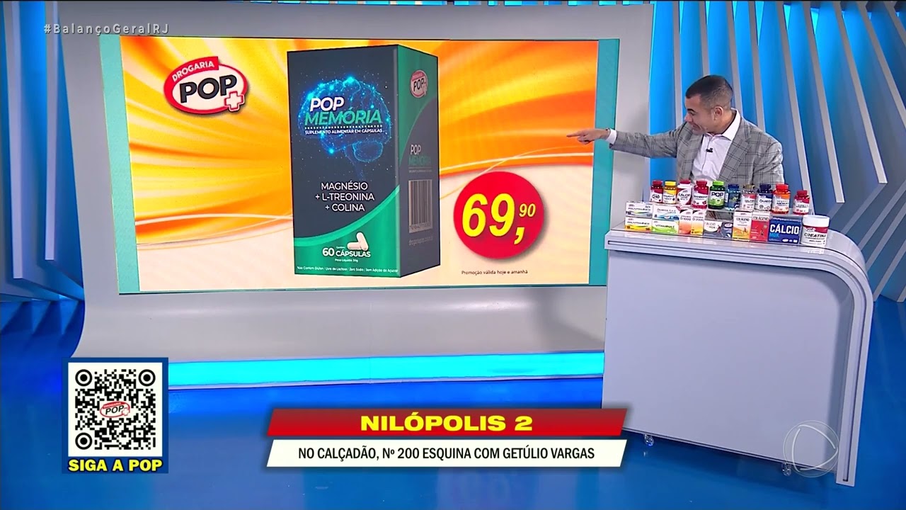 DROGARIA POP – BANGU – POP MEMÓRIA – 10/07/2026