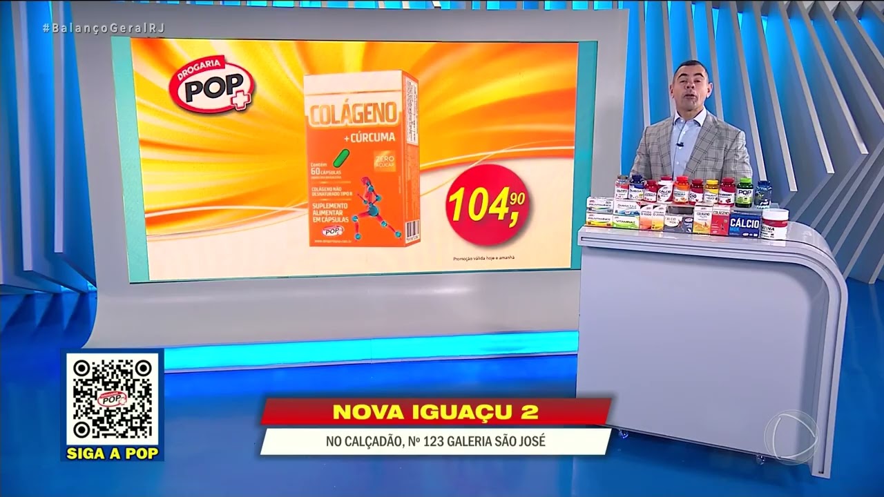DROGARIA POP – NITERÓI – COLÁGENO TIPO 2 COM CÚRCUMA – 24/07/2026