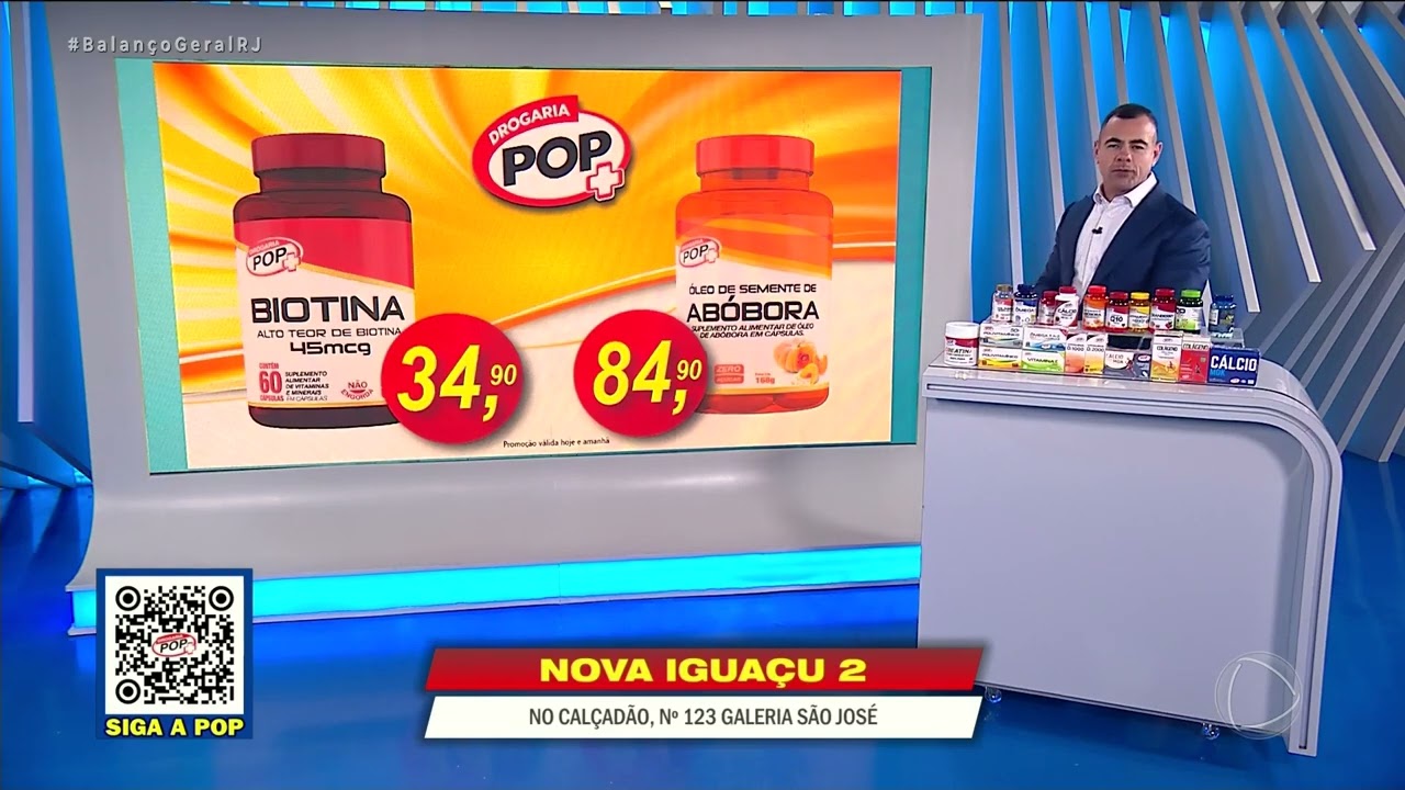 DROGARIA POP – URUGUAIANA – BIOTINA – ÓLEO DE SEMENTE DE ABÓBORA – 30/07/2026