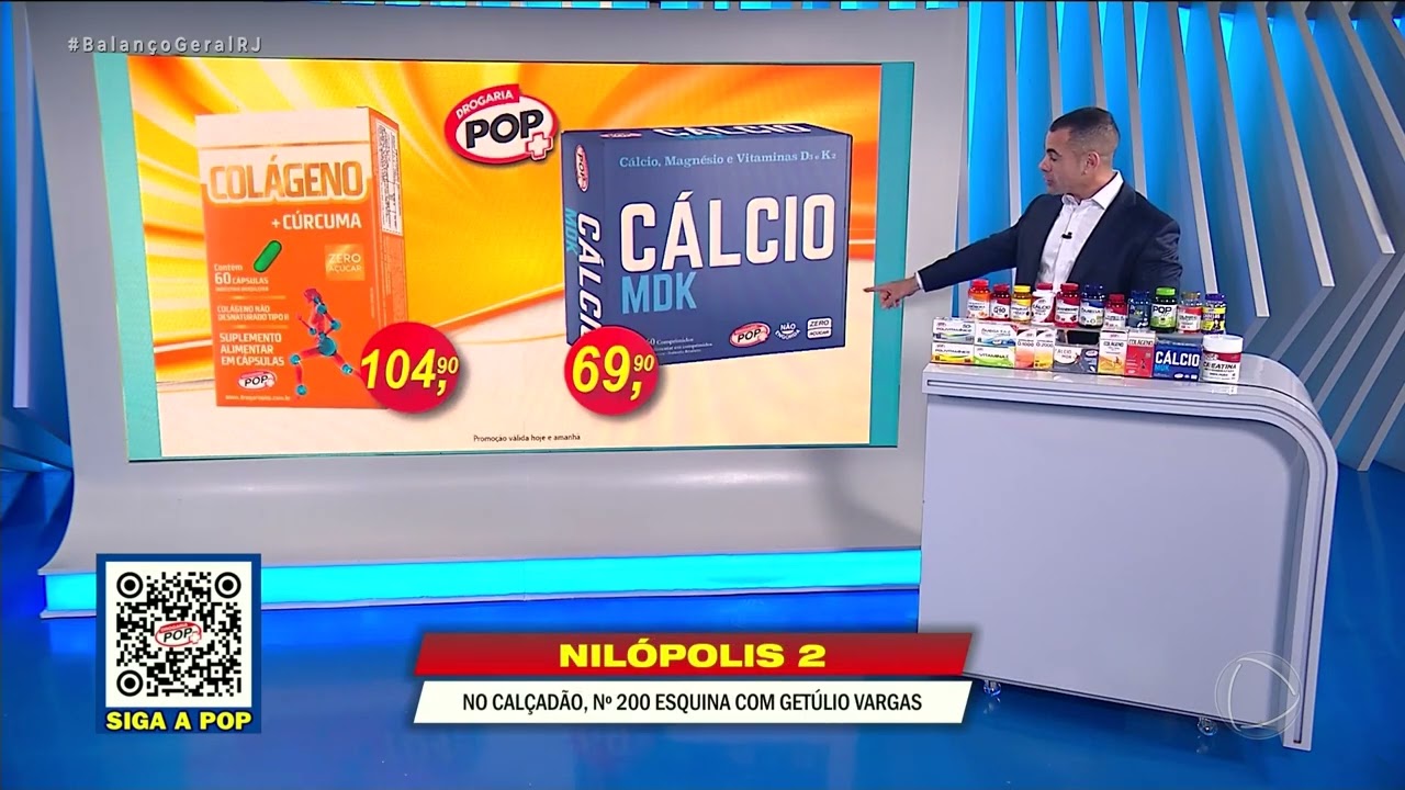 DROGARIA POP – URUGUAIANA – COLÁGENO TIPO 2 COM CÚRCUMA – CÁLCIO MDK – 01/07/2026