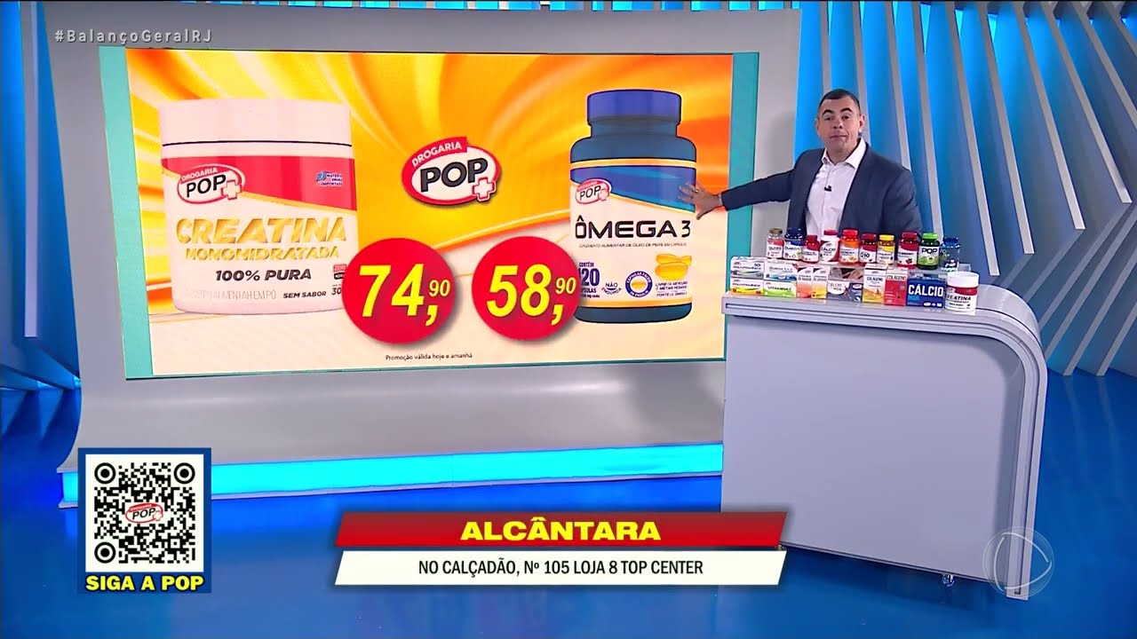 DROGARIA POP – URUGUAIANA – CREATINA – ÔMEGA 3 – 13/07/2026
