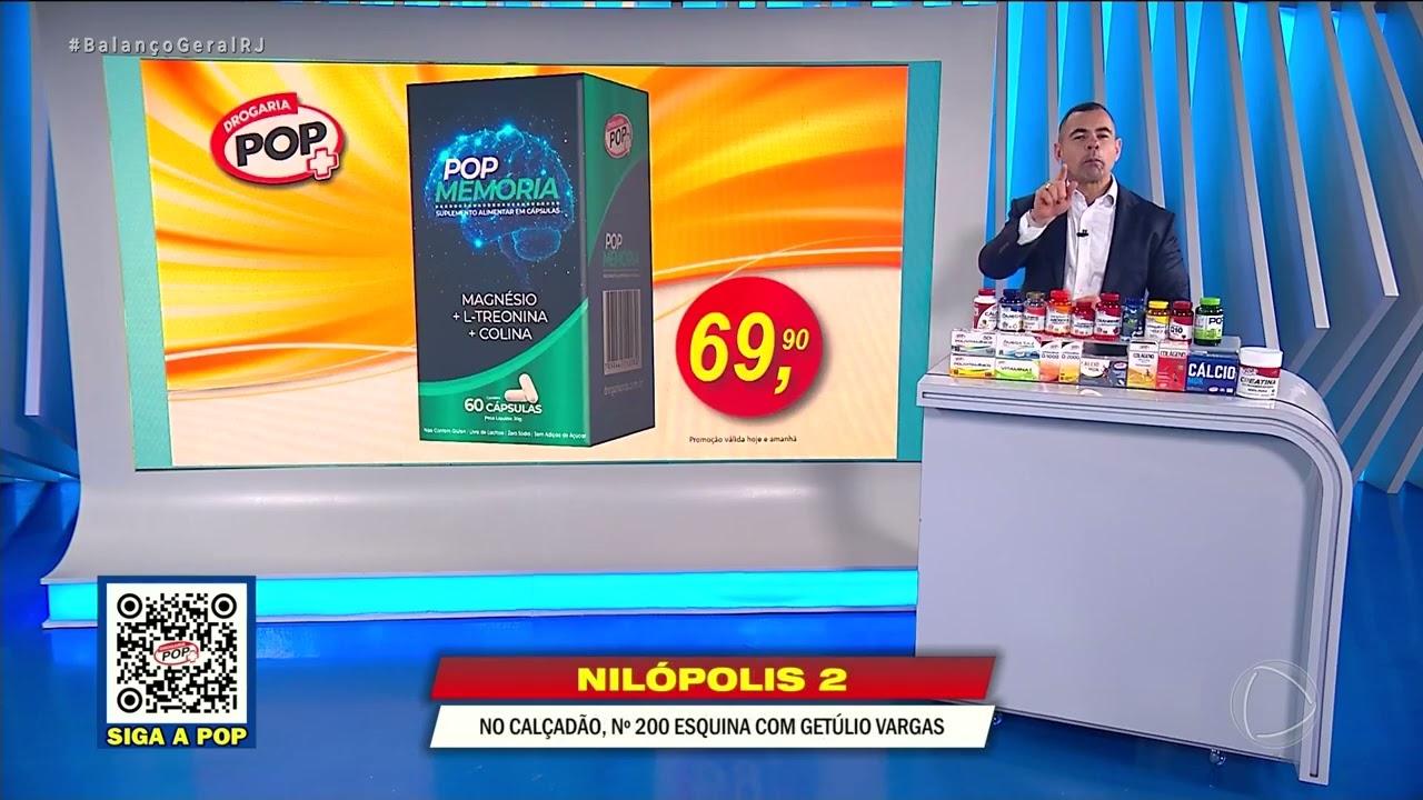 DROGARIA POP – BANGU – POP MEMÓRIA – 14/08/2026