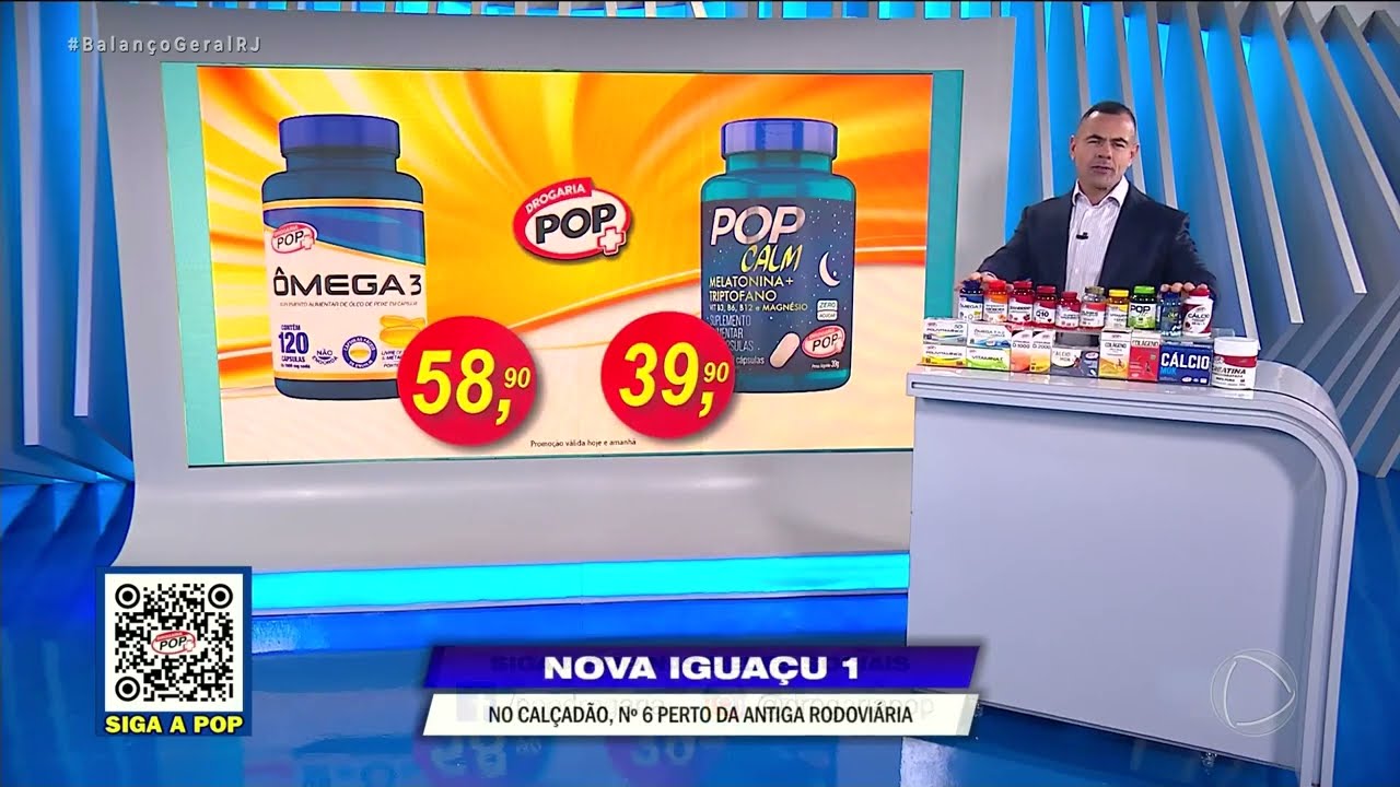 DROGARIA POP – BELFORD ROXO – ÔMEGA 3 – POP CALM – 31/08/2026