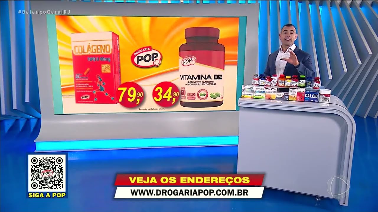 DROGARIA POP – MADUREIRA – COLÁGENO TIPO 2 – VITAMINA B12 – 03/08/2026