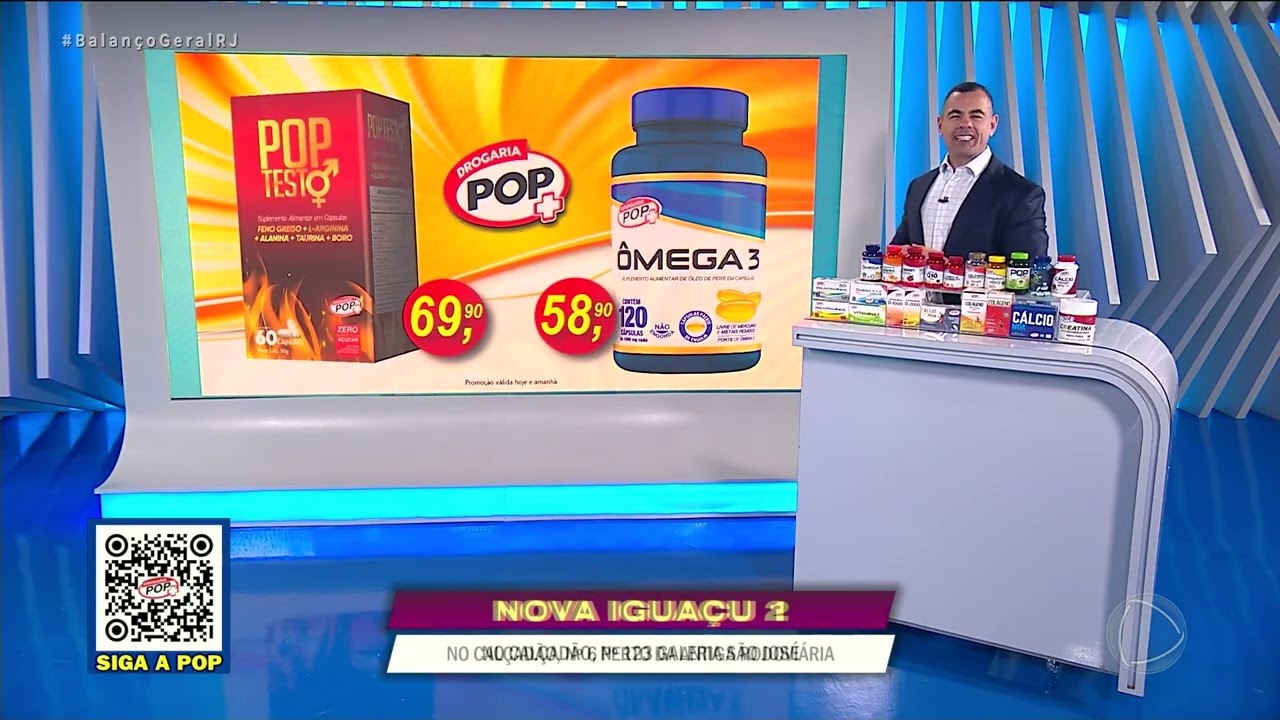 DROGARIA POP – MERITI – POP TESTO – ÔMEGA 3 – 27/08/2026