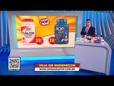 DROGARIA POP – BANGU – CÁLCIO 600 + D3 – POP CALM – 28/09/2026