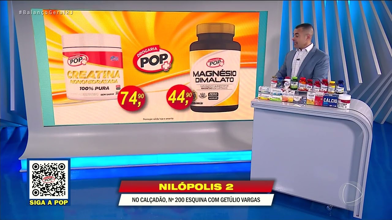 DROGARIA POP – BELFORD ROXO – CREATINA – MAGNÉSIO DIMALATO – 16/09/2026
