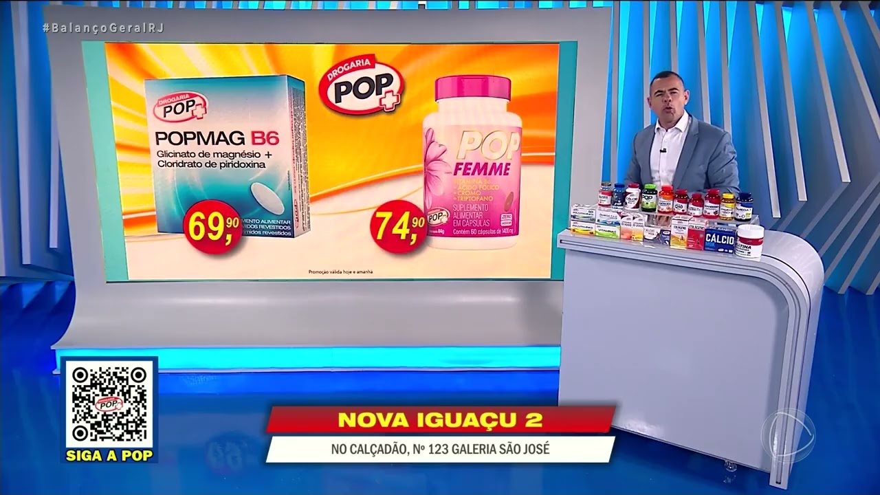 DROGARIA POP – NITERÓI – POP MAG B6 – POP FEMME – 24/09/2026