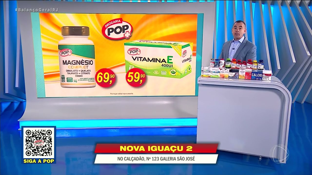 DROGARIA POP – ALCÂNTARA – MAGNÉSIO COMPLET – VITAMINA E – 20/10/2026