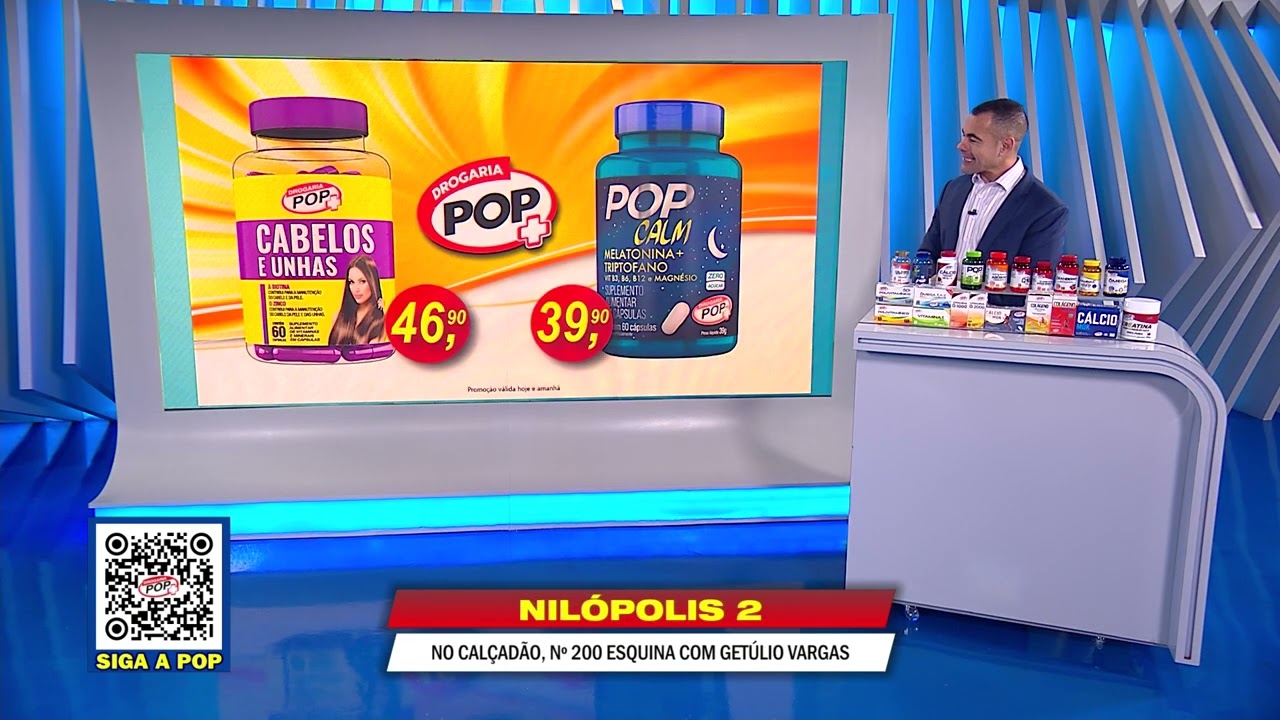 DROGARIA POP – CAXIAS – CABELOS E UNHAS – POP CALM – 22/10/2026