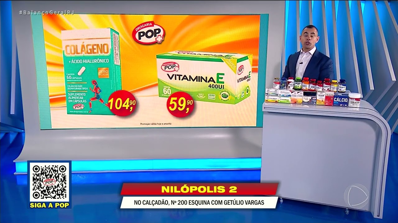 DROGARIA POP – CAXIAS – COLÁGENO TIPO 2 COM ÁCIDO HIALURÔNICO – VITAMINA E – 13/10/2026