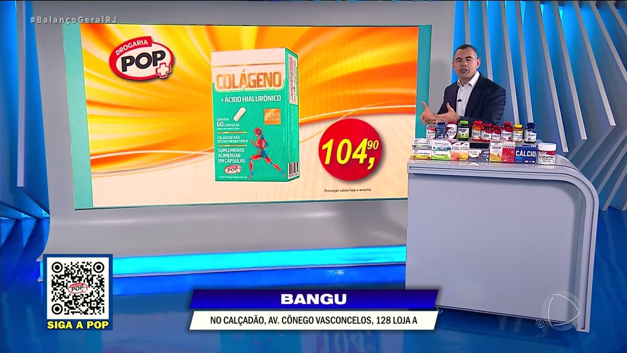 DROGARIA POP – NILÓPOLIS – COLÁGENO TIPO 2 + ÁCIDO HIALURÔNICO – 30/10/2026