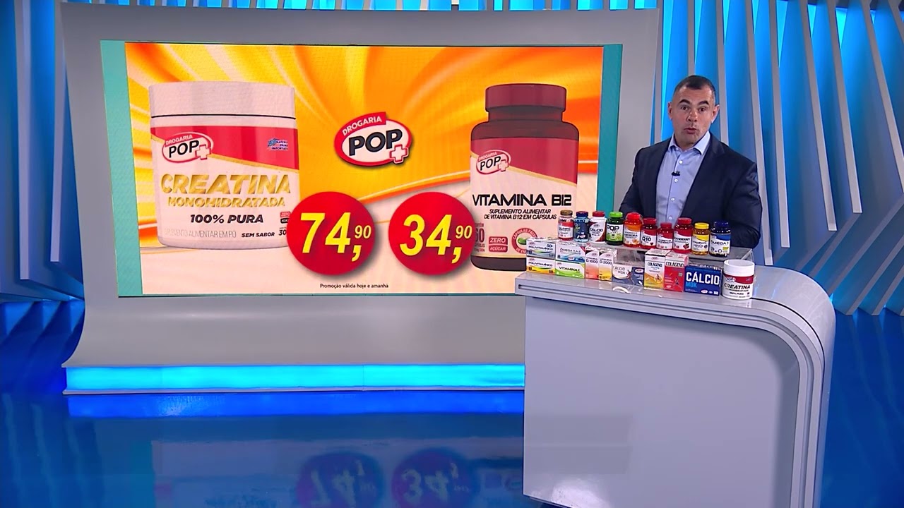 DROGARIA POP – URUGUAIANA – CREATINA – VITAMINA B12 – 27/10/2026